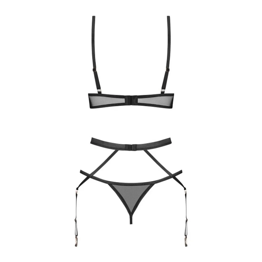 Euridia ensemble 3 pièces noir