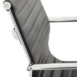 Fauteuil de bureau design 'MEGA' en matière synthétique noire