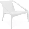 Fauteuil De Jardin En Plastique Blanc ANGELINI