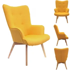Fauteuil HELSINKI Jaune