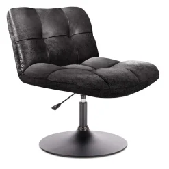 Fauteuil Noir Vintage Industriel