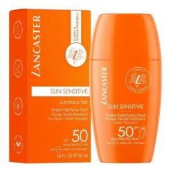 Fluide Visage Matifiant Teinte SPF 50 Sun Sensitive