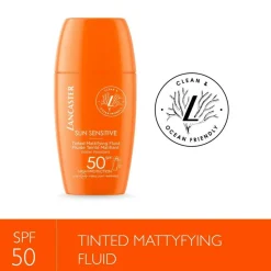 Fluide Visage Matifiant Teinte SPF 50 Sun Sensitive