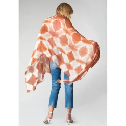 Foulard ARUM blanc Zara en viscose