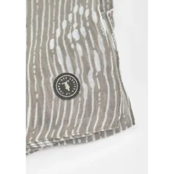 Foulard motif tye and dye CALOT kaki Walt