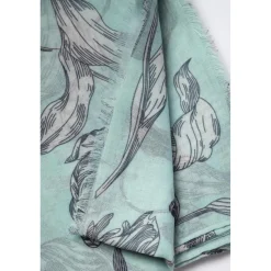 Foulard MYRIAM vert d'eau Tara