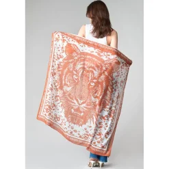 Foulard PIVOINE orange