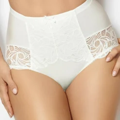 Gainette taille haute Ivoire