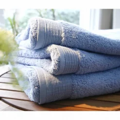 Gant micro-coton 600 gr/m² Bleuet