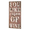 Garderobe murale Glass of Wine 3 crochets métal