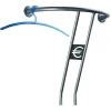 Garderobe murale grise design coude