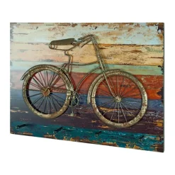 Garderobe murale Vélo multicolore 4 crochets