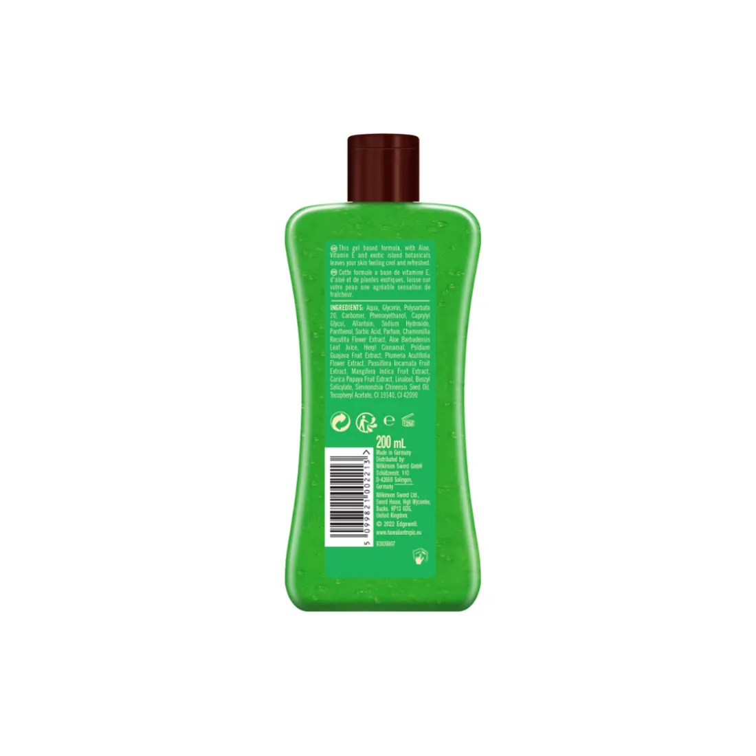 Gel après soleil tonifiant et hydratant à l’aloe vera pour le corps