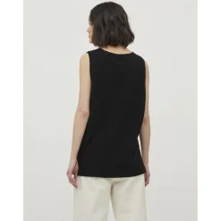 Gilet col en v noir