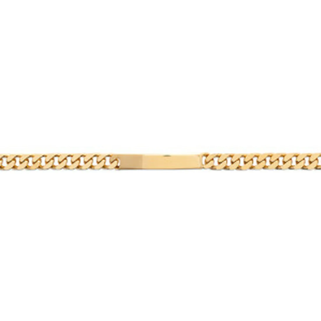 Gourmette Maille homme plaqué or 8 mm - 60Y00VYZ