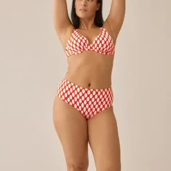 Haut de Bikini avec armatures motif pois