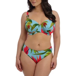 Haut de Bikini bleu