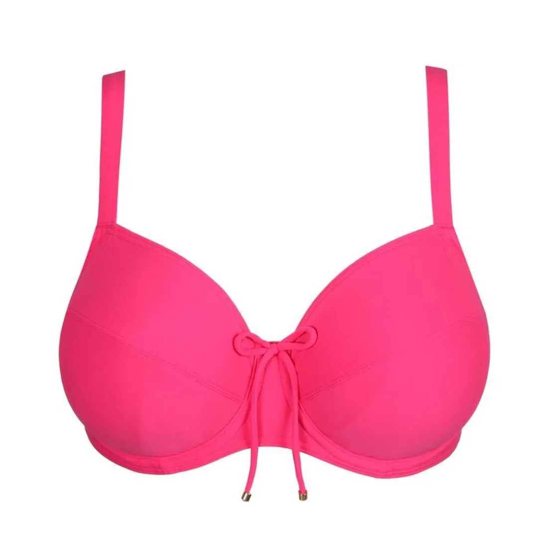 Haut de bikini emboîtant Dragon Fruit rose