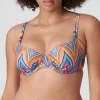 Haut de bikini emboîtant multicolore Prima Donna