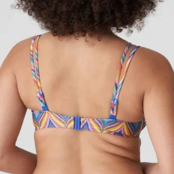 Haut de bikini emboîtant multicolore Prima Donna