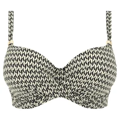 Haut de maillot de bain - Noir avec Motif