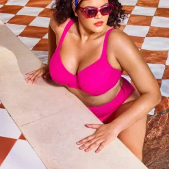Haut de maillot de bain - Rose