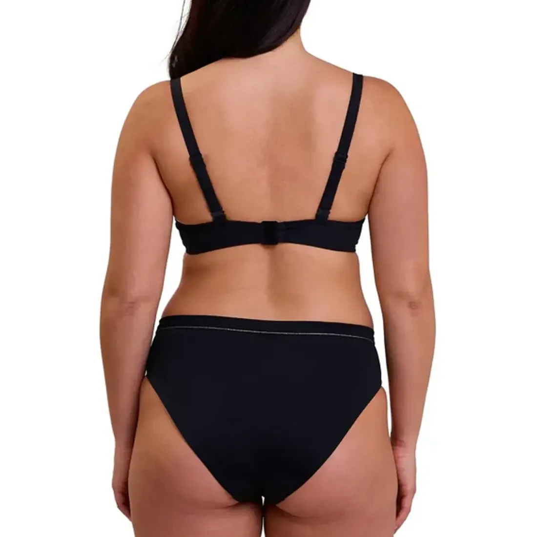 Haut de maillot de bain avec armatures - Noir