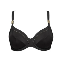 Haut de maillot de bain avec armatures - Noir