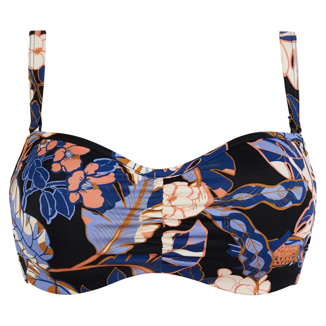 Haut de maillot de bain bandeau avec armatures