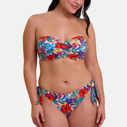 Haut de maillot de bain bandeau avec armatures Curaçao - multicolore