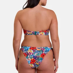 Haut de maillot de bain bandeau avec armatures Curaçao - multicolore