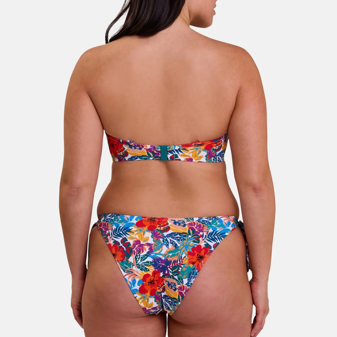 Haut de maillot de bain bandeau avec armatures Curaçao - multicolore
