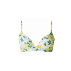 Haut de maillot de bain coques souples jaune Capeline