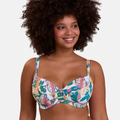 Haut de maillot de bain emboitant avec armatures Fidji - Blanc
