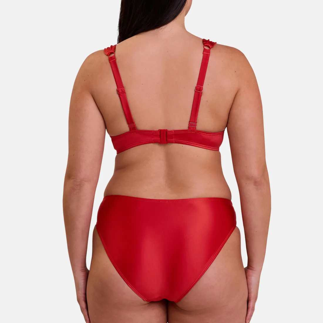 Haut de maillot de bain emboitant avec armatures Maui - Rouge