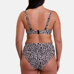 Haut de maillot de bain emboitant avec armatures Samoa - Léopard