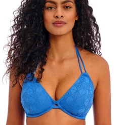 Haut de maillot de bain Freya - Bleu