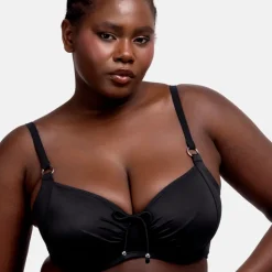 Haut de maillot de bain Fiji Eco black