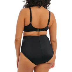 Haut de maillot de bain plongeant à armatures - Noir ESSENTIALS