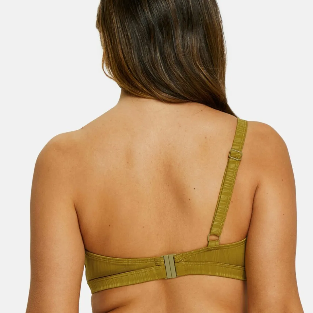 Haut de maillot de bain sans armatures - Vert Olive