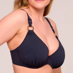 Haut de maillot de bain triangle avec coques