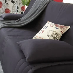 Housse clic-clac matelassées - Gris