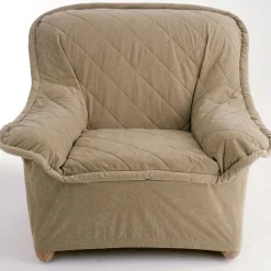Housse de canapé en microfibre - Beige sable