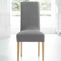 Housse de chaise extensible tissage en relief Becquet