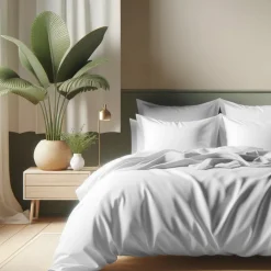 Housse de couette coton TERTIO® - Blanc