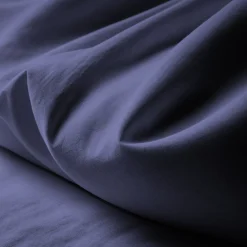 Housse de couette coton TERTIO® - Bleu Indigo
