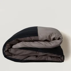 Housse de couette coton TRIO - noir