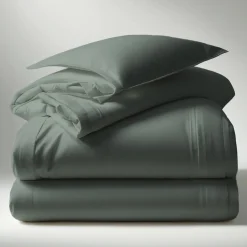 Housse de couette coton TERTIO® - Lichen