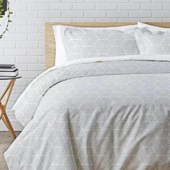 Housse de couette coton Victory - Gris