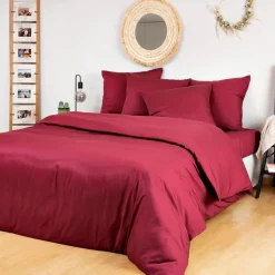 Housse de Couette en Bambou - Bordeaux